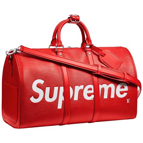 louis vuitton supreme duffle bag price|louis vuitton wallet supreme.